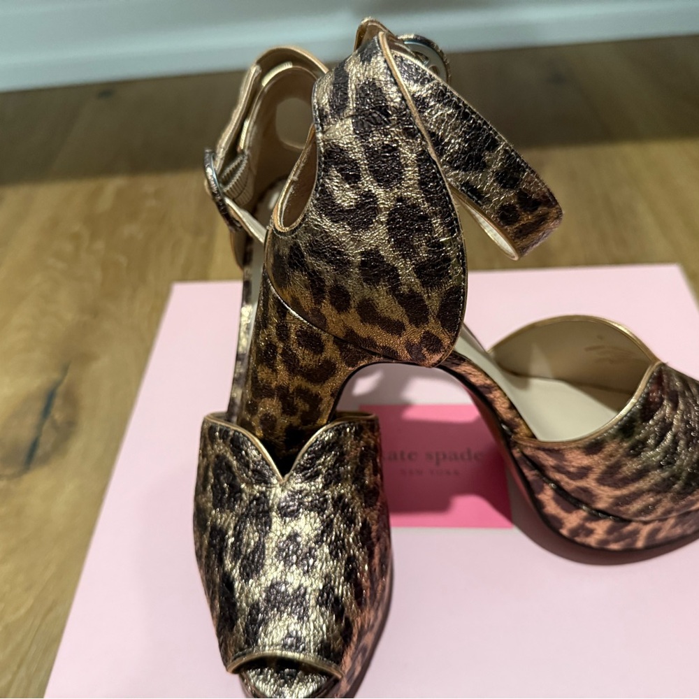 Kate Spade Leopard Print Women's Heels